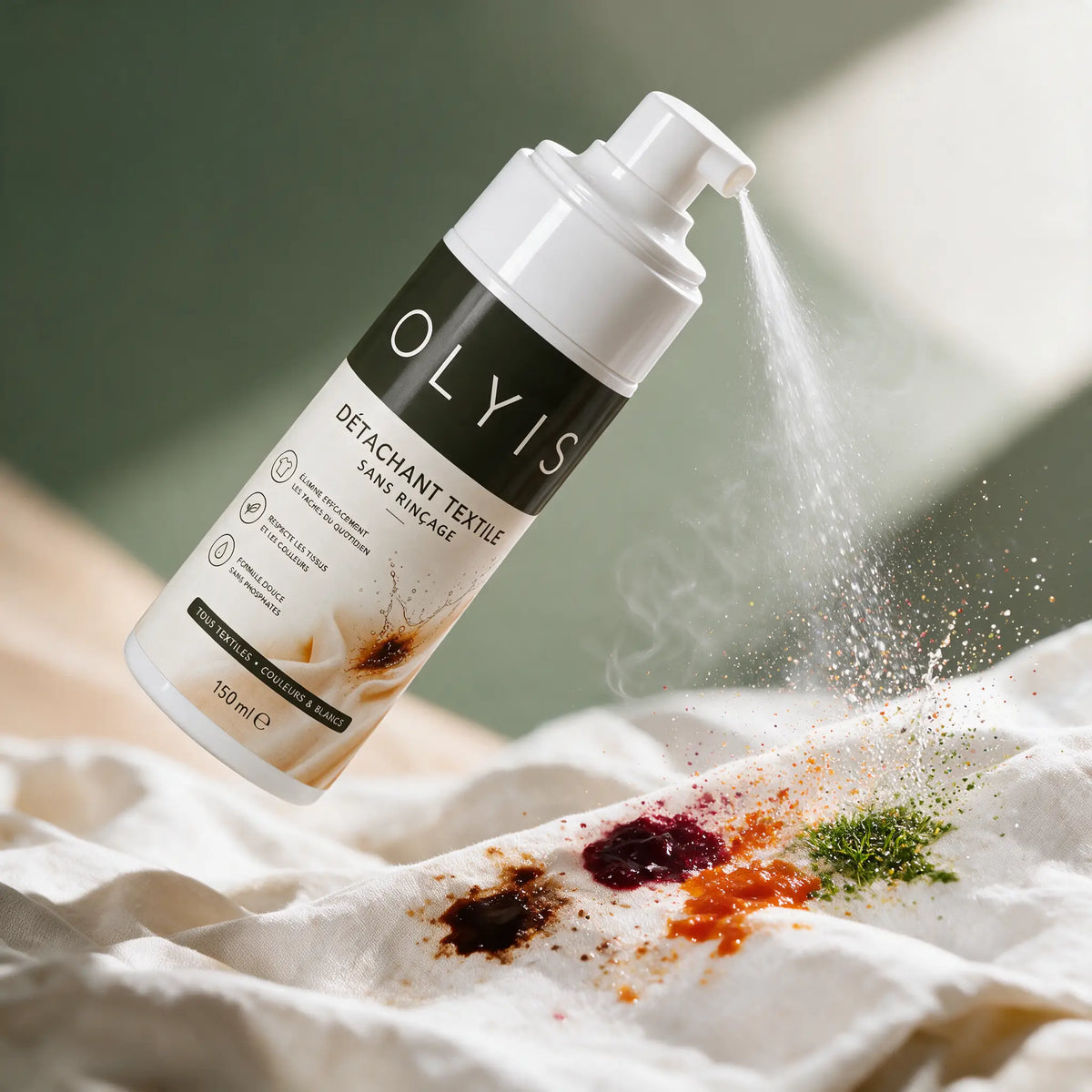 Olyis — Détachant EXPRESS Textile Sans Rinçage